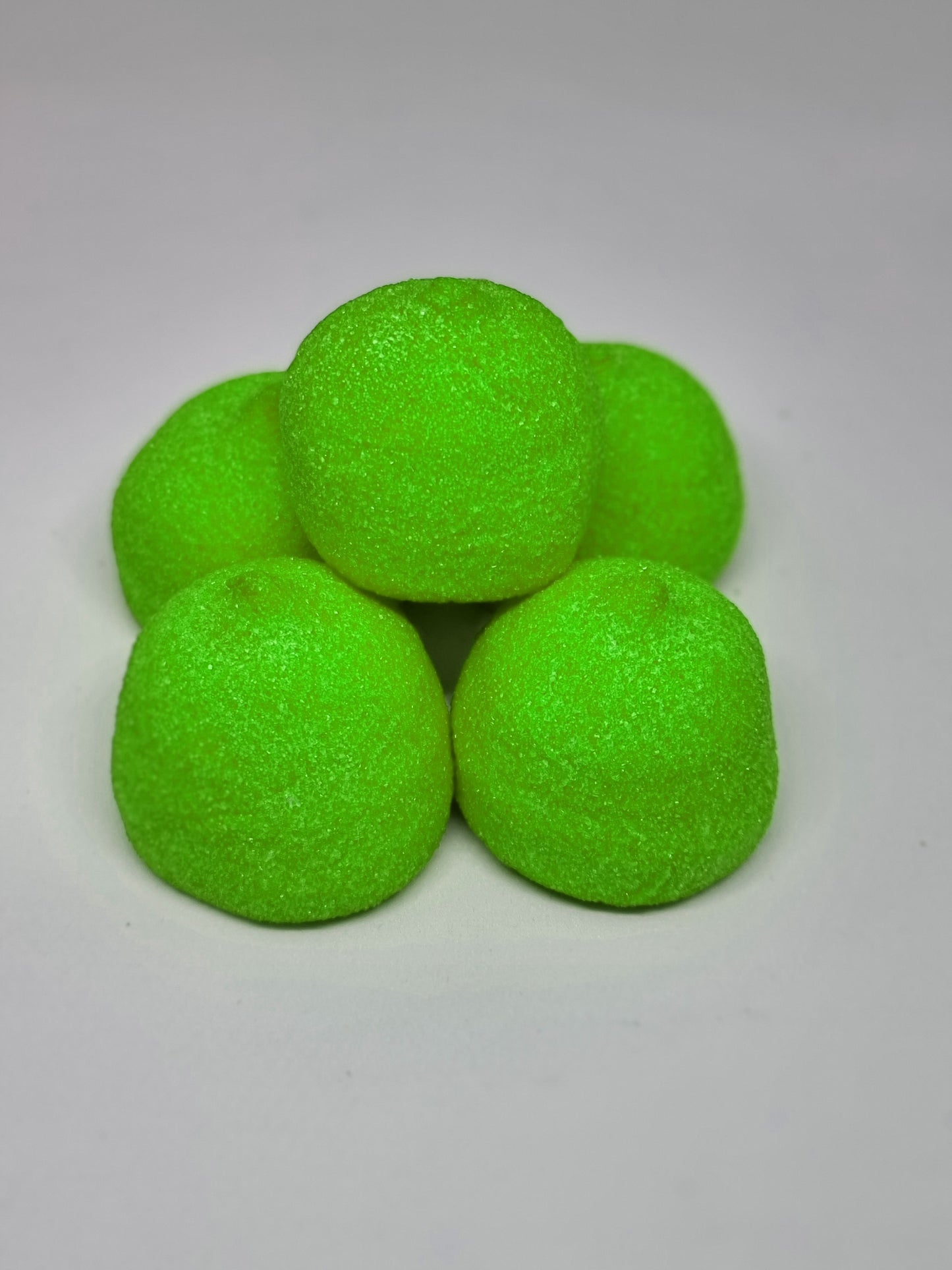 Gekleurde spekbollen