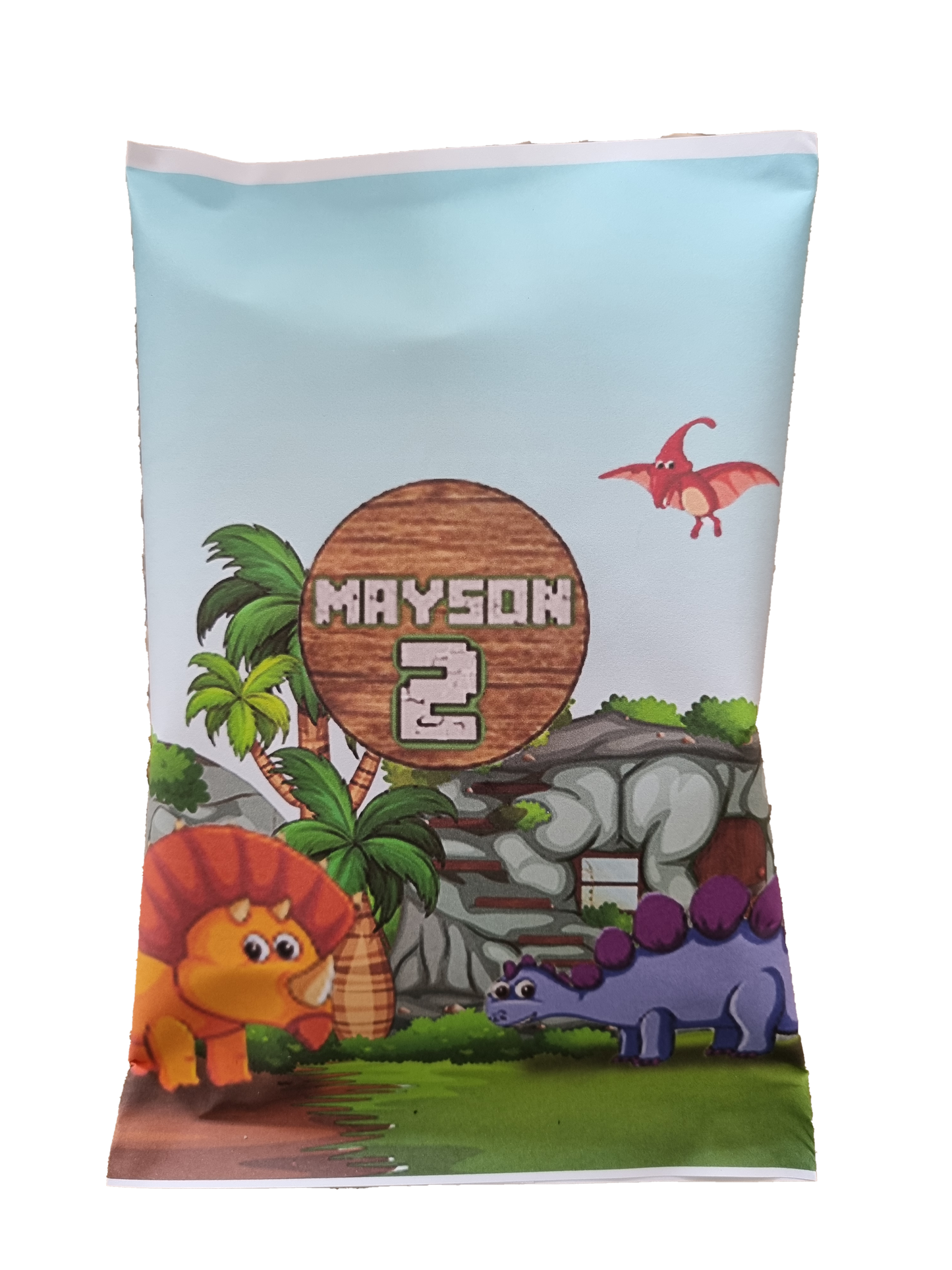 Chipswikkel Dinosaurus