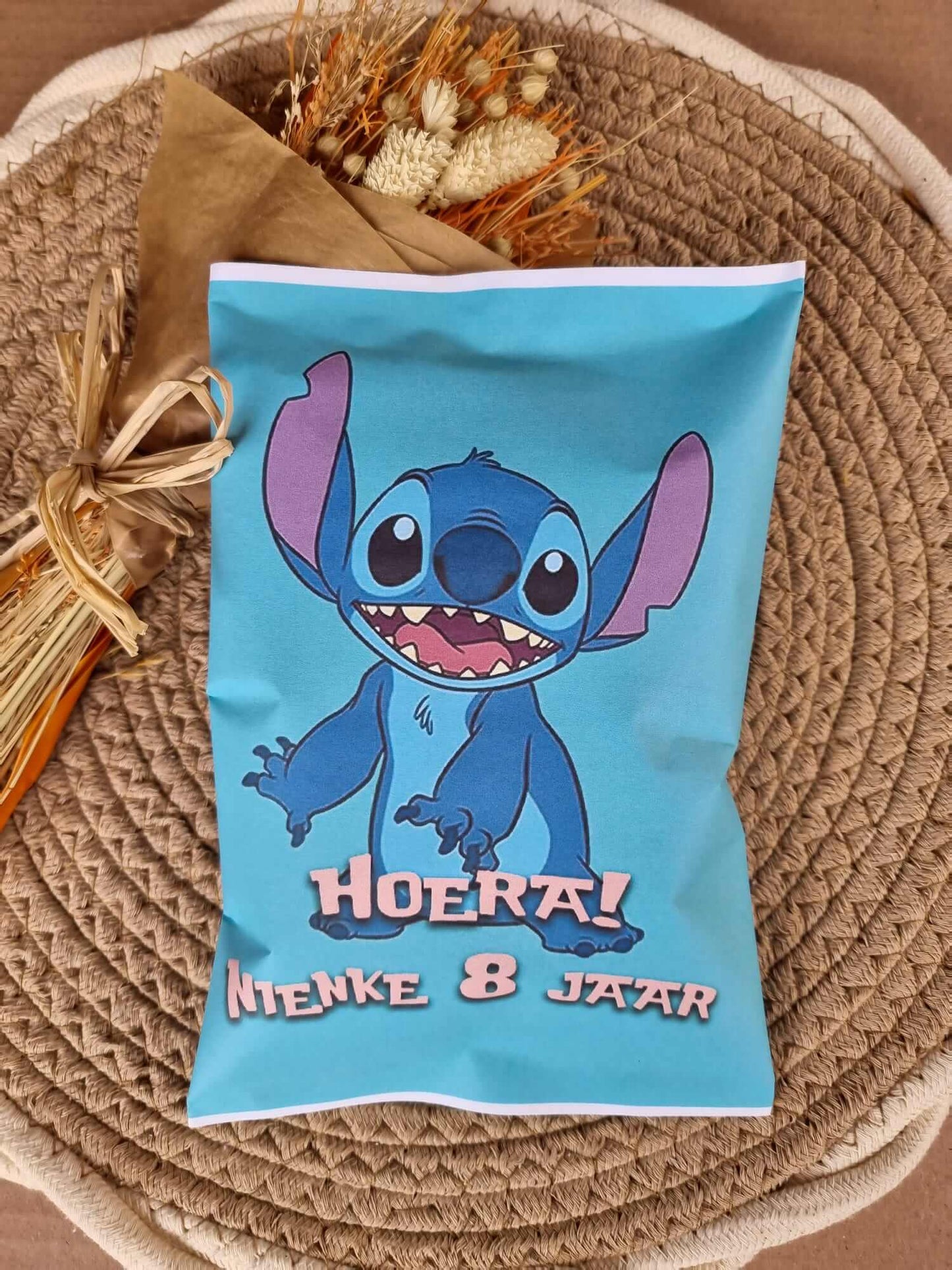 Chipswikkel Stitch (variatie blauw)