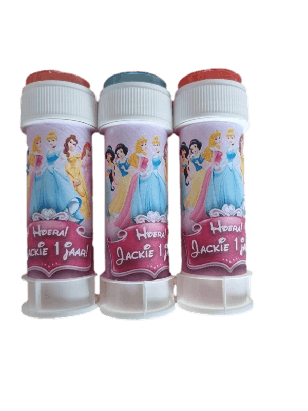 bellenblaas prinsessen uitdeel traktatie