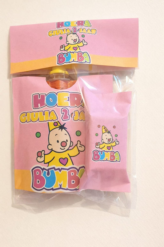 Bumba uitdeeltraktatie roze