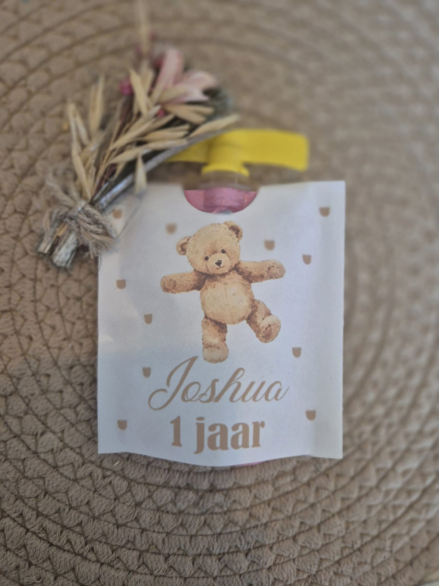Knijpfruittraktatie Teddyberen