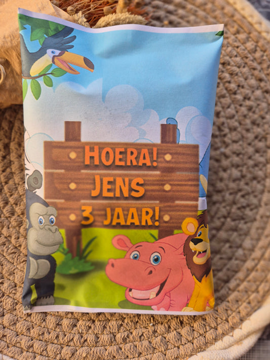 Chipswikkel Jungledieren