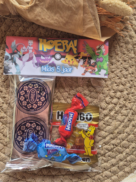 Snoepjes traktatie - diverse thema's