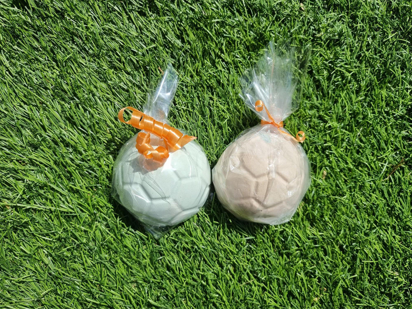 Voetbal stoepkrijt