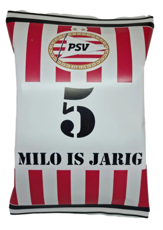 PSV chipswikkel uitdeel traktatie